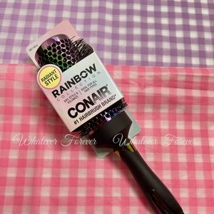 Rainbow Holographic blow out brush by Conair